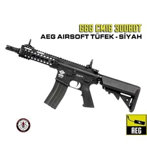 GG CM16 300BOT AEG AIRSOFT TÜFEK - Siyah