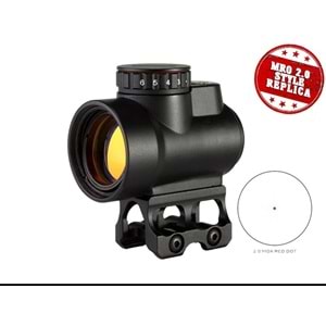 SOTAC Trijicon MRO Tipi 2.0 Airsoft RedDot SIYAH