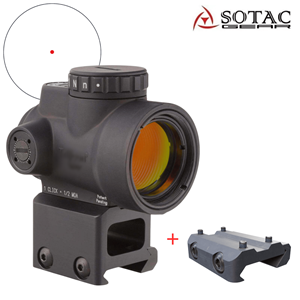 SOTAC Trijicon MRO Tipi 2.0 Airsoft RedDot SIYAH