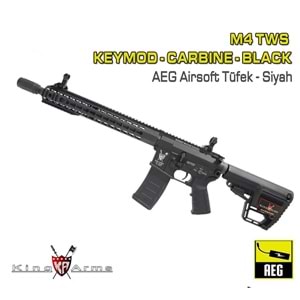 M4 TWS KeyMod Carbine - Siyah