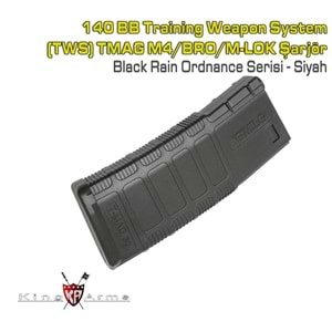 KINGARMS 140BB MID-CAP TMAG M4 Şarjör - Siyah