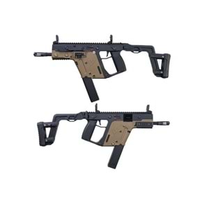 KRYTAC Kriss Vector SMG Kısa Versiyon Dual Tone AEG Airsoft Tüfek
