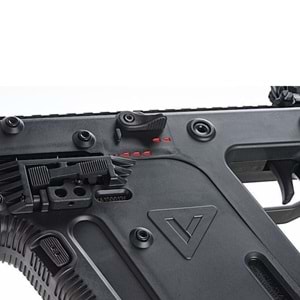KRYTAC Kriss Vector SMG Mock Susturuculu Siyah AEG Airsoft Tüfek