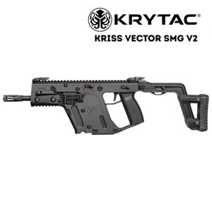 KRYTAC KRISS VECTOR V2 SIYAH Airsoft AEG SMG Tüfek Katlanır Dipçik