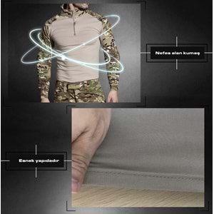 Multicam Airsoft Kamuflaj Takımı