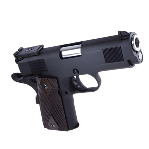 WE Full Metal COLT 1911 Mini Siyah Airsoft GBB Tabanca Seti