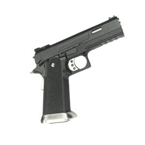 WE Hi Capa 4.3 ALLOSAURUS SIYAH FullAUTO Airsoft Tabanca Seti