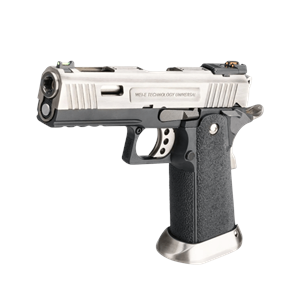 WE Hi-Capa 4.3'' ALL Silver GBB Airsoft Tabanca Seti