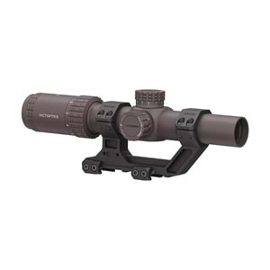 Victoptics S6 Combo Kit FDE | S6 1-6×24 LPVO SFP + Picatinny AR Mount (OPSL123)