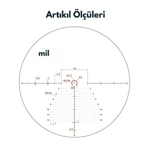 Victoptics S10 LPVO 1-10×24 SFP Tüfek Dürbünü 1-Parça Extreme High Picatinny AR Montaj Kitli OPSL137