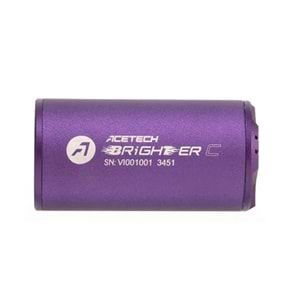 Acetech Brighter C Kompakt Tracer Unit Susturucu + Tabanca Adaptörü Mor
