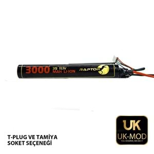 UK-Mod Raptor 3000Mah Li-ION Pil