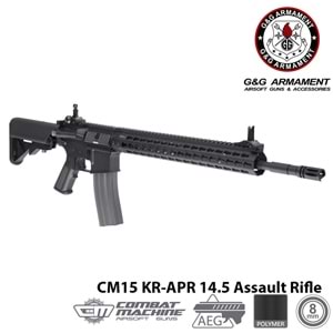 Airsoft Tüfek G&G CM15 KR-APR 14.5\'\' EGC-15P-APR-BNB-NCM (UGR)