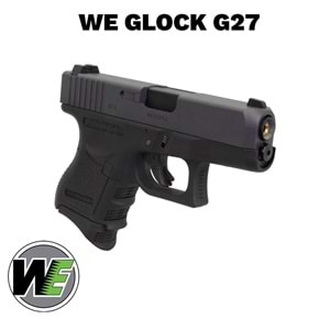Airsoft Tabanca WE Glock 27 Siyah WE-G006A-BK-27-BK-A