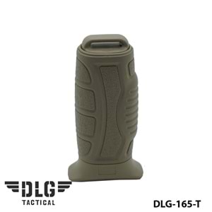 STREAKED M-LOK FOREGRIP RUBBERIZED DLG-165-T Tan