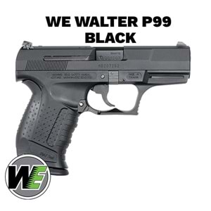 Airsoft Tabanca WE Walther P99 Siyah WE-PX001-BK 
