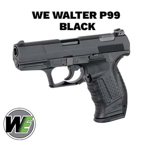 Airsoft Tabanca WE Walther P99 Siyah WE-PX001-BK 