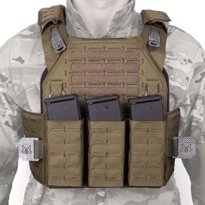 Mas Tactical® Plaka Taşıyıcı 6394 Lazer Kesim Haki