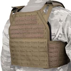Mas Tactical® Plaka Taşıyıcı 6394 Lazer Kesim Haki