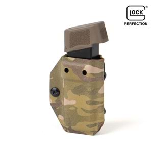 Mas Tactical® Kydex İç Taşıma Şarjör Kılıfı 9mm Glock Multicam