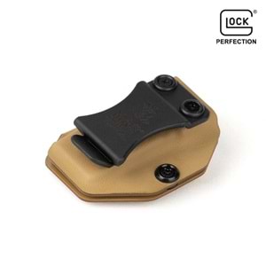 Mas Tactical® Kydex İç Taşıma Şarjör Kılıfı 9mm Glock Tan