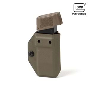 Mas Tactical® Kydex İç Taşıma Şarjör Kılıfı 9mm Glock Haki