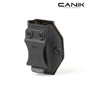 Mas Tactical® Kydex İç Taşıma Şarjör Kılıfı 9mm Canik Siyah