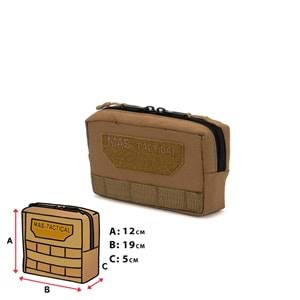 Mas Tactical® Genel Maksat Cebi Tan M Gen2