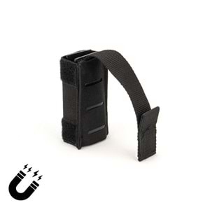 Mas Tactical® Şarjör Kılıfı 9mm Mıknatıslı Siyah