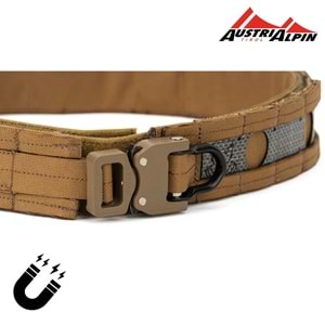 Mas Tactical® Görev Kemeri 6169 Tegris Mıknatıslı 25mm AustiaAlpin Tan