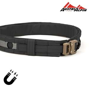 Mas Tactical® Görev Kemeri 6169 Mıknatıslı Tegris/AustriAlpin D-Tokalı 25mm Siyah