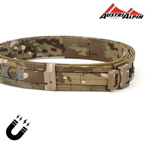 Mas Tactical® Görev Kemeri 6169 Mıknatıslı Tegris/AustriAlpin D-Tokalı 25mm Multicam