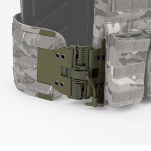 Mas Tactical® Tegris Yan Panel Hızlı Söküm Tokalı Kumaş Kaplı Haki