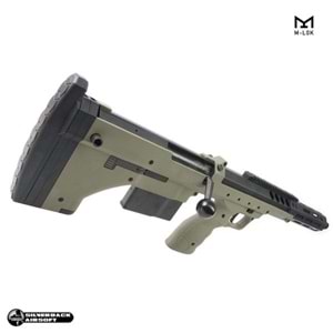 SILVERBACK SRS A2/M2 ''16inç Namlu'' Desert Tech Lisanslı COVERT Airsoft Sniper Tüfek - Yeşil