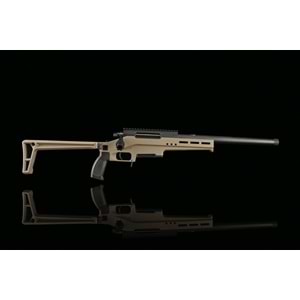 SILVERBACK TAC41L FDE BOLT ACTION AIRSOFT SNIPER TÜFEK - ÇÖL RENGI (SBA-BLT-32FDE)