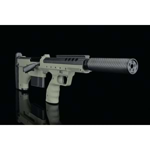 Silverback Airsoft Carbon Susturucu, ORTA 24mm CW