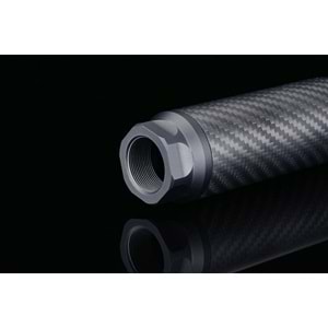 Silverback Airsoft Carbon Susturucu XL, 24mm CW