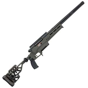 Silverback TAC 41 L Lite Chassis & Katlanır Dipçik Airsoft Bolt Action Tüfek Yeşil (OD)
