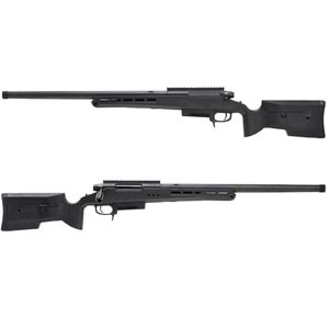 Silverback TAC-41P Classic Polimer Dipçik Sniper Bolt Action Airsoft Tüfek, Siyah SBA-T41P-BK