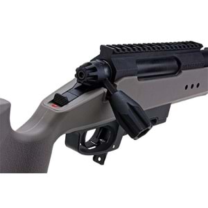 Silverback TAC-41PS Classic Polimer Dipçik Sport Version Sniper Bolt Action Airsoft Tüfek – Gri (SBA-T41PS-WG)