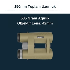 Vector Optics Paragon 8x42 HD FDE Tan El Dürbünü – SCBO-12