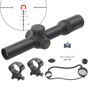 Vector Optics Continental 1-6x28 FFP Tüfek Dürbünü - SCFF-31