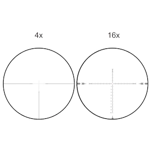 Vector Optics Orion Pro Max 4-16x44 FFP MIL HD Tüfek Dürbünü – SCFF-59