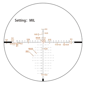 Vector Optics Tauron 6-24x50 HD MIL FFP PRS Tüfek Dürbünü – SCFF-81