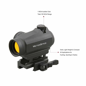 Vector Optics Maverick Gen2 1x22 T1 Tipi Red Dot Nişangah – SCRD-12II