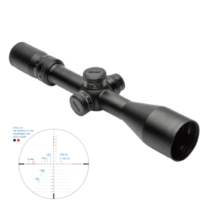 Sightmark Citadel 3 18x50 LR1 FFP Tüfek Dürbünü - Siyah