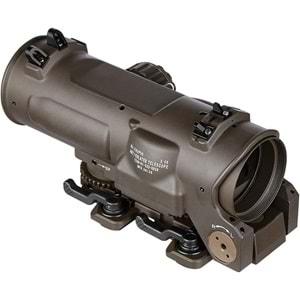 SOTAC Tactical Rifle Scope 1x-4x Fixed Dual Purpose Scope Red Illuminated Airsoft ELCAN - 1-4x32F1