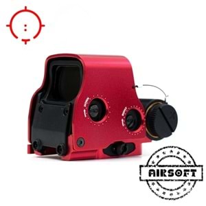 SOTAC 558 Red Dot Sight Metal Scope 10 Levels Brightness Adjustment Sight Nişangah - Kırmızı