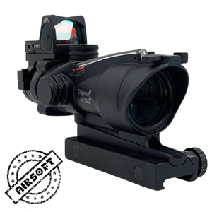 SOTAC ACOG 4X32+RMR Magnifier & Red Dot Set