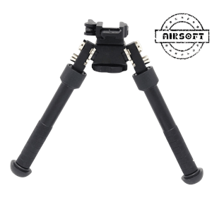 SOTAC V8 Tactical Rifle Bipod Adjustable 360° Gun Tripod Bracket for Outdoor Hunting in Shooting Range Shooting Range
